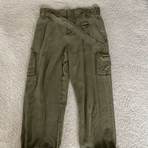 Size 2 Cargo Cuff Green Pant